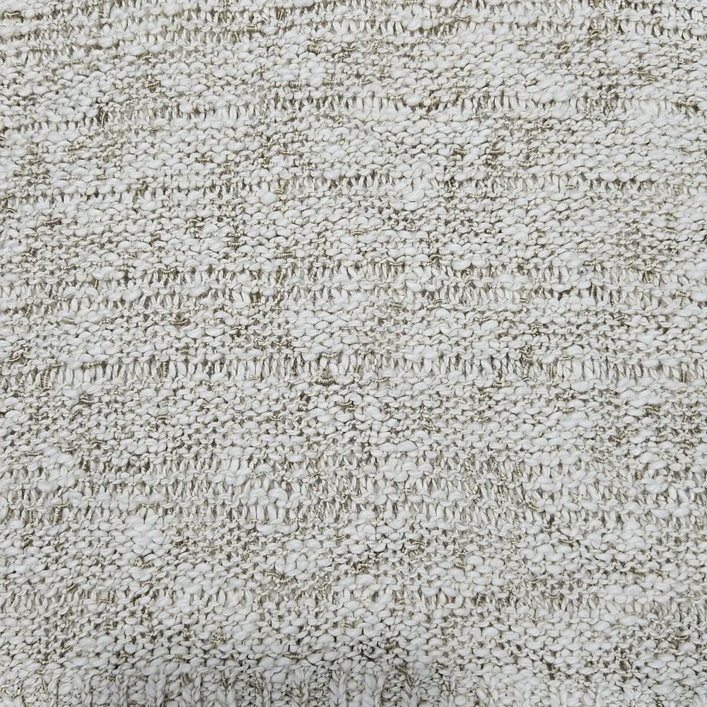 LOFT Womens XS Beige Marled Knit V-Neck High-Low Pullover Sweater